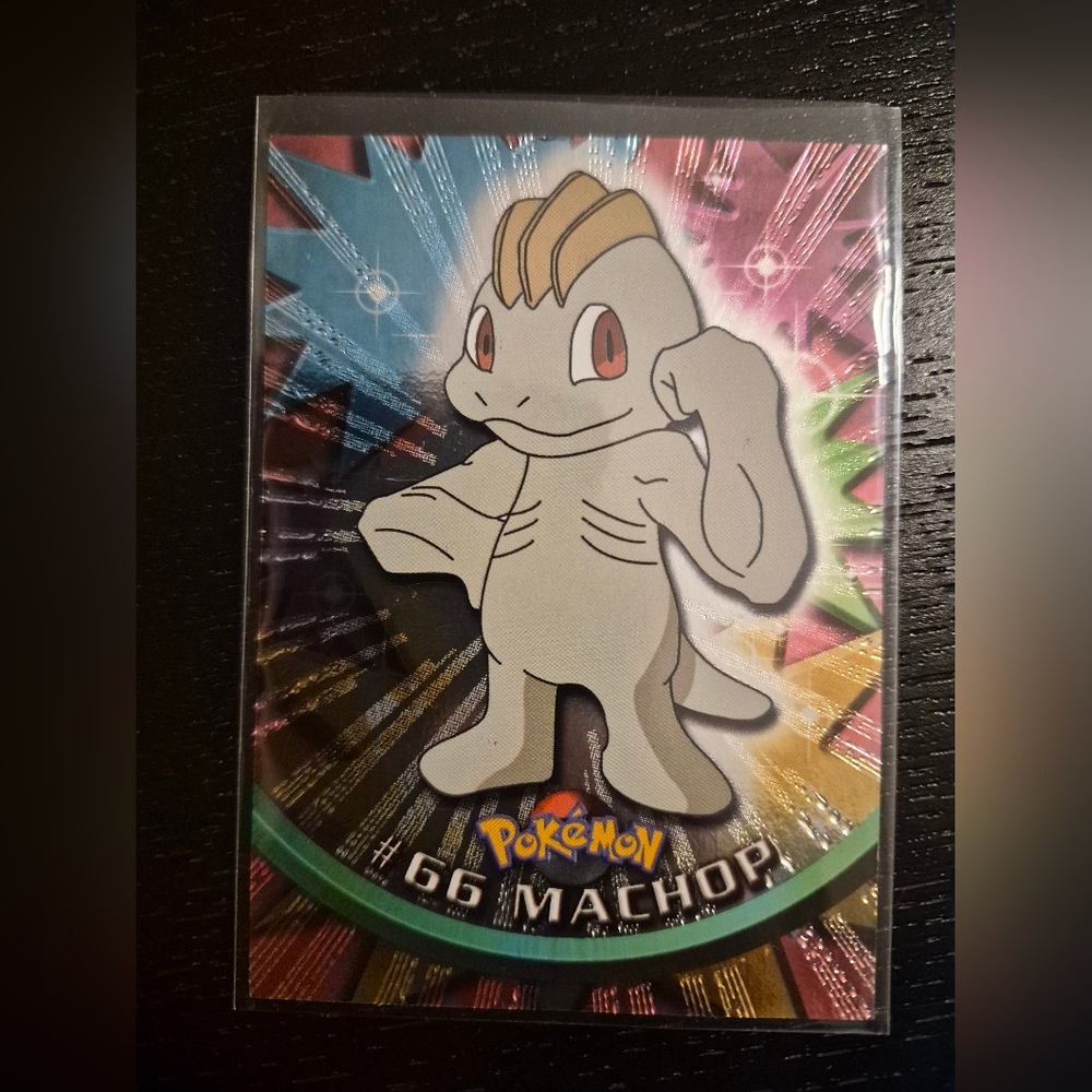2000 Topps Tv Machop - Textured Holo